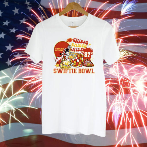 Go Taylor’s Boyfriend Kansas City Kelce 87 Swifti Bowl T-Shirt