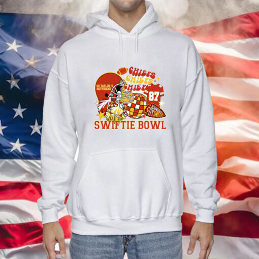 Go Taylor’s Boyfriend Kansas City Kelce 87 Swifti Bowl Hoodie