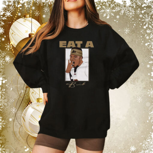 Jameis Winston Eat A W Portrait Wht Sweatshirt