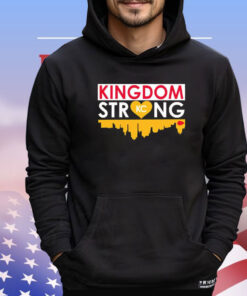 Kansas City Chiefs kingdom strong T-shirt