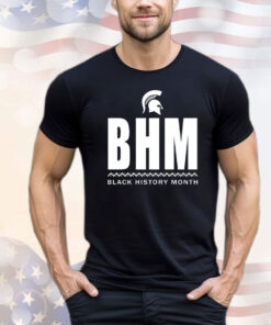 Michigan basketball bhm black history month T-shirt