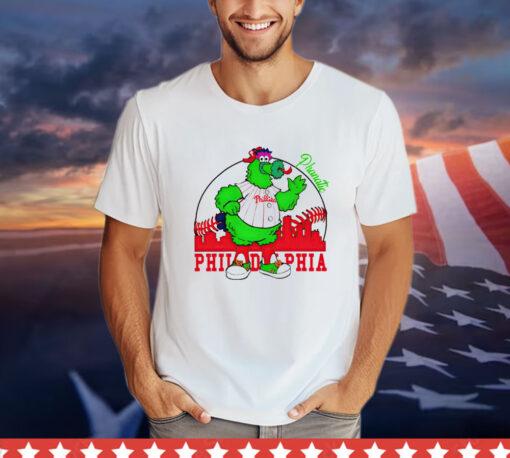 Phillie Phanatic cartoon vintage T-shirt