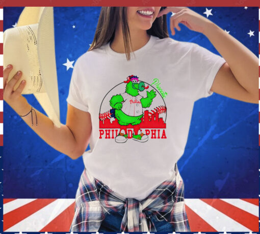 Phillie Phanatic cartoon vintage T-shirt