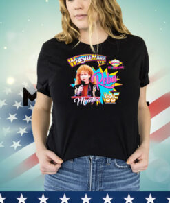 Reba Mania Super Bowl Wrestlemania VIII vintage T-shirt