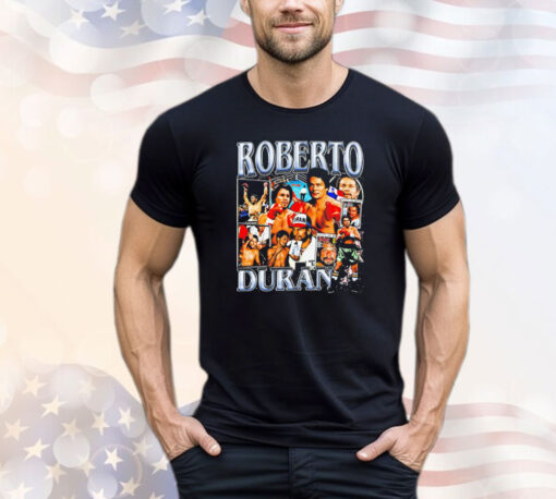 Roberto Duran boxing graphic poster T-shirt