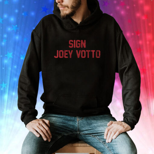 Sign Joey Votto Hoodie