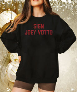 Sign Joey Votto Sweatshirt