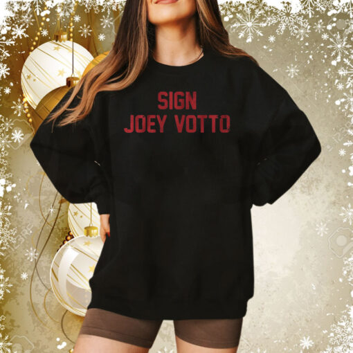 Sign Joey Votto Sweatshirt