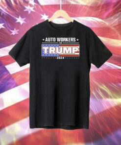 Simon Ateba Auto Workers For Trump 2024 Shirt