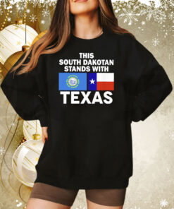 This South Dakotan Stands With Texas Hoodie