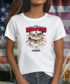 Uconn Ncaa Men’s Basketball 2024 Big East Tournament Champions Team Caricature T Shirt