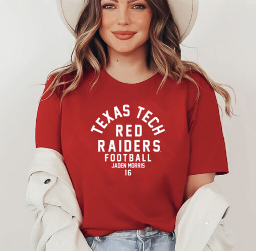 Texas Tech Red Raiders Ncaa Football Jaden Morris Shirt