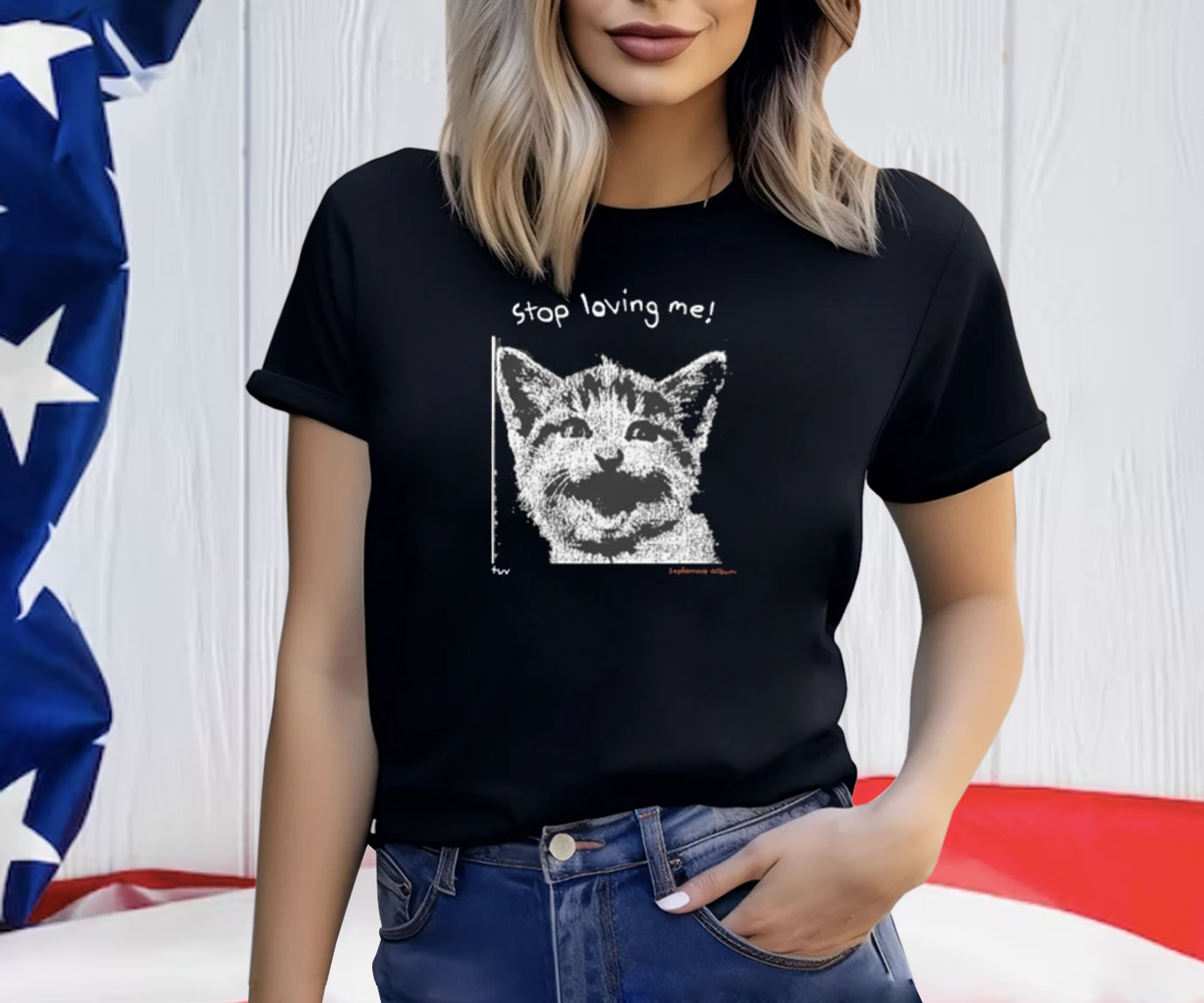 Stop Loving Me Cat T-Shirt