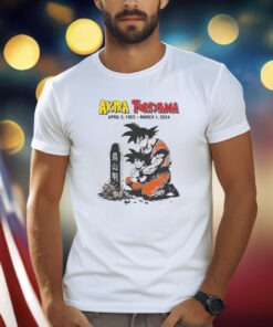 Rip Akira Toriyama Dragon Ball Z Shirt