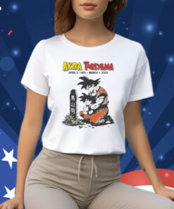 Rip Akira Toriyama Dragon Ball Z Shirt