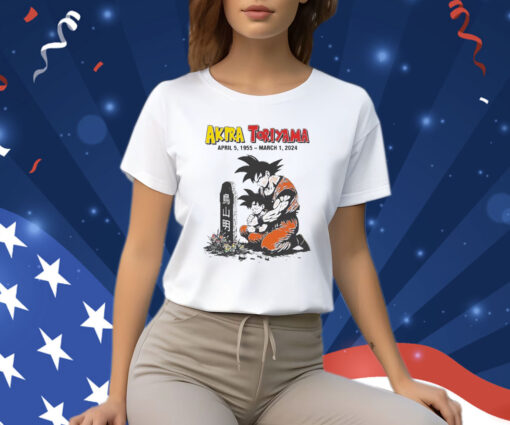 Rip Akira Toriyama Dragon Ball Z Shirt