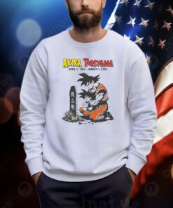 Rip Akira Toriyama Dragon Ball Z Shirt