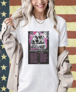 408 Band Hot Mess Tour 2024 Poster T-Shirt