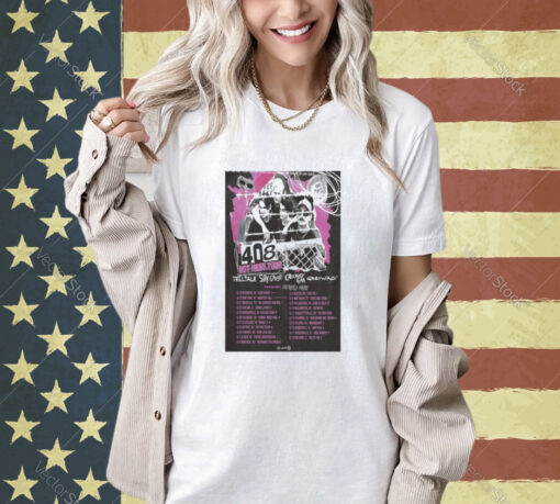 408 Band Hot Mess Tour 2024 Poster T-Shirt