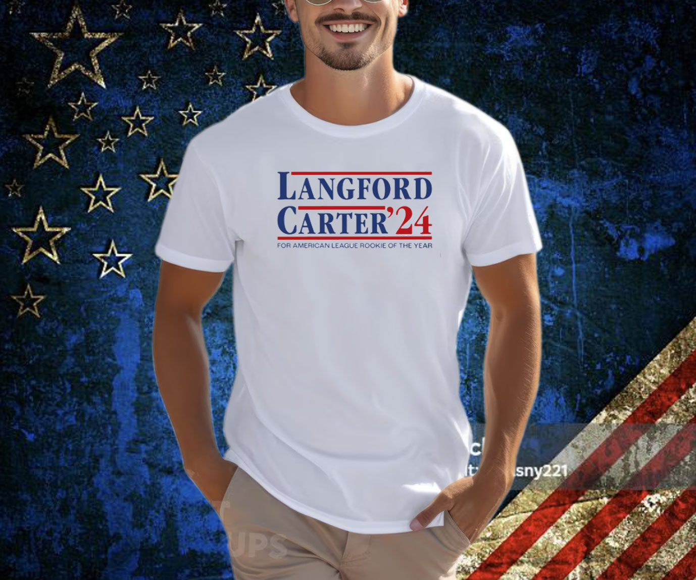 Langford Carter '24 For American League Rookie Of The Year Shirt