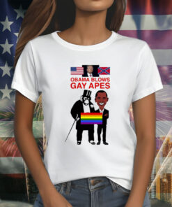 Donald Trump Obama Blows Gay Apes New Shirt