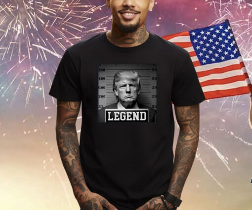 Zeek Arkham Trump Mugshot Legend Shirt