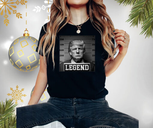 Zeek Arkham Trump Mugshot Legend Shirt