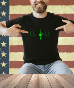 Ar-15 ekg T-shirt