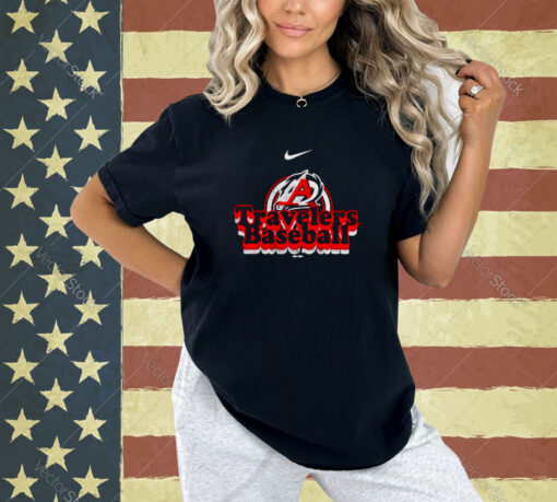 Arkansas Travelers baseball logo T-shirt