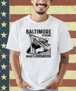 Baltimore Strong Maryland Bridge Vintage T-shirt