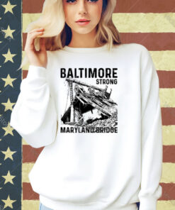 Baltimore Strong Maryland Bridge Vintage T-shirt