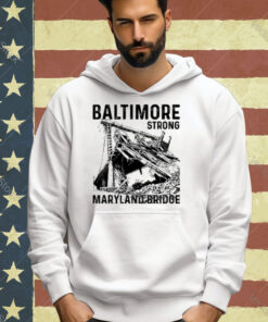 Baltimore Strong Maryland Bridge Vintage T-shirt