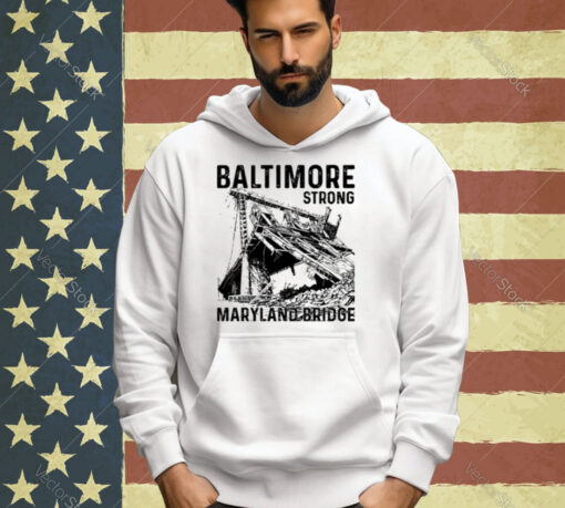 Baltimore Strong Maryland Bridge Vintage T-shirt