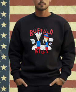 Beavis and Butt-Head X Buffalo Bills Kick But T-shirt