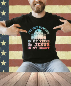 Best Bowling Design For Men Women Jesus Christian Bowling T-Shirt