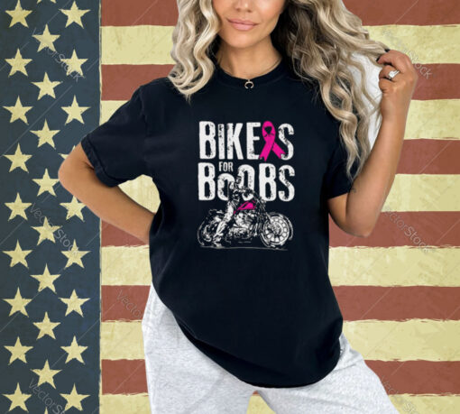 Bikers For Boobs T-shirt