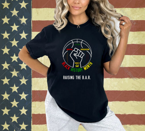 Black History Month Raising The B.A.R T-shirt