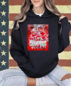 Boston Cannons 2024 Premier Lacrosse League Championship Series Winners T-shirt