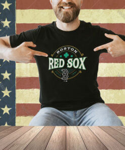 Boston Red Sox Black St. Patrick’s Day Lucky 2024 T-Shirt