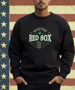 Boston Red Sox Black St. Patrick’s Day Lucky 2024 T-Shirt