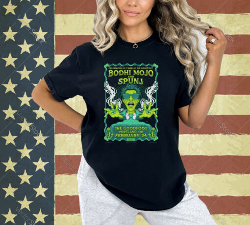 Both Mojo And Spunj 2-24-2024 The Goodfoot Portland T-Shirt