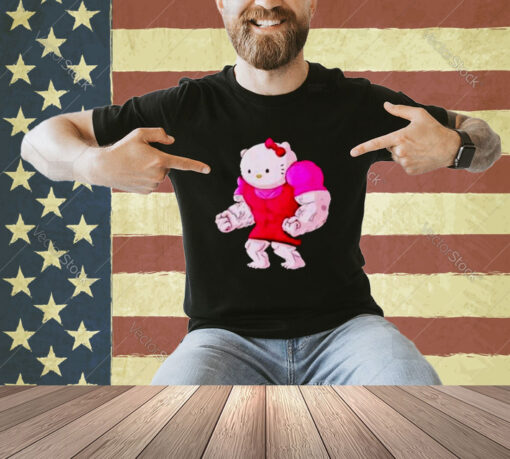 Buff hello kitty gym T-shirt