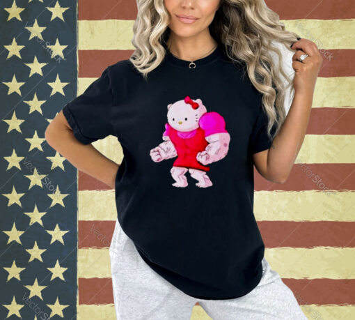 Buff hello kitty gym T-shirt