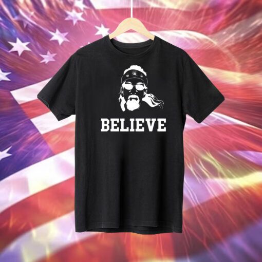 Carlton Thompson Gamecock Jesus believe Tee Shirt