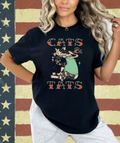 Cats and tats T-shirt