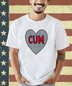 Christian University Michigan Cardinals Cum Heart T-Shirt