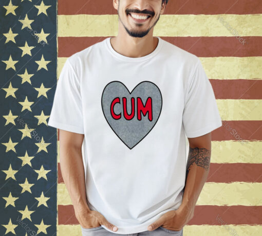 Christian University Michigan Cardinals Cum Heart T-Shirt