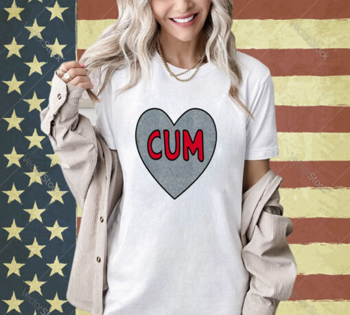 Christian University Michigan Cardinals Cum Heart T-Shirt