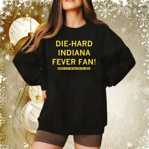 DIE-HARD INDIANA FEVER FAN Sweatshirt