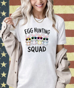 Egg Hunting Squad Crew Family Funny Happy Easter Bunny Kids T-Shirt